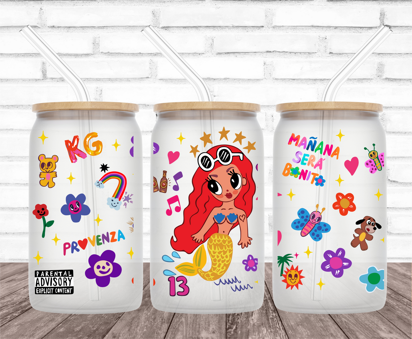 MSB Mermaid Frosted Cup